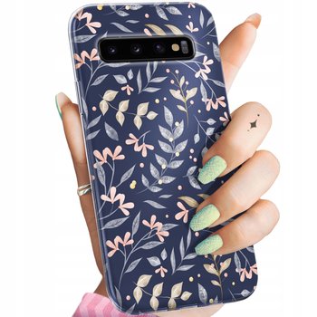 Etui Do Samsung Galaxy S10 Wzory Floral Botanika Bukiety Obudowa Pokrowiec - Hello Case
