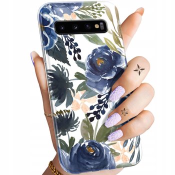 Etui Do Samsung Galaxy S10 Wzory Kwiaty Kwieciste Flower Obudowa Pokrowiec - Hello Case