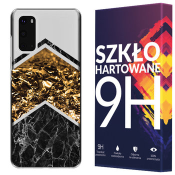 Etui Do Samsung Galaxy S20 Case Marmur + Szkło 9H - Kreatui