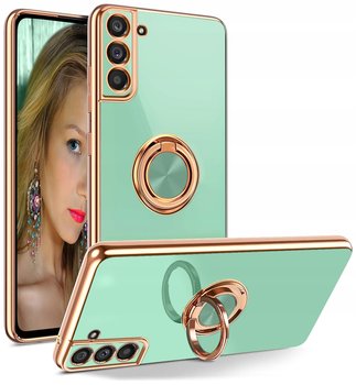 Etui do Samsung Galaxy S21 FE Silicone Ring +Szkło - producent niezdefiniowany