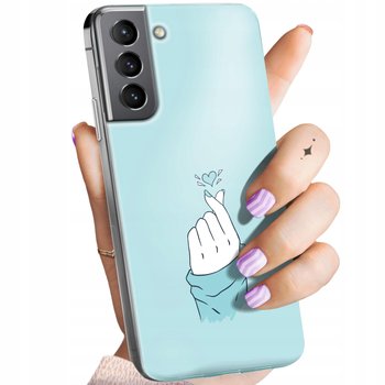 Etui Do Samsung Galaxy S21 Fe Wzory Niebieskie Blue Blau Obudowa Pokrowiec - Hello Case