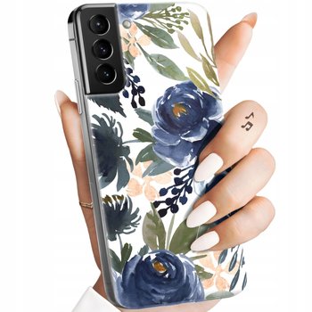 Etui Do Samsung Galaxy S21 Plus 5G Wzory Kwiaty Kwieciste Flower Obudowa - Hello Case