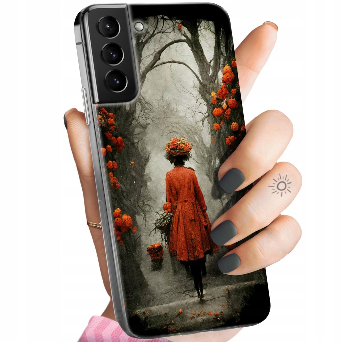 Etui Do Samsung Galaxy S21 Ultra 5g Wzory Jesień Liście Autumn Obudowa Samsung Electronics 