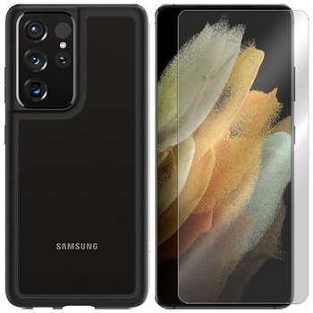 Etui Do Samsung Galaxy S21 Ultra Spigen + Szkło 9H - Spigen