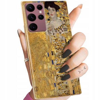 Etui Do Samsung Galaxy S22 Ultra Wzory Klimt Gustav Pocałunek Obudowa Case - Hello Case