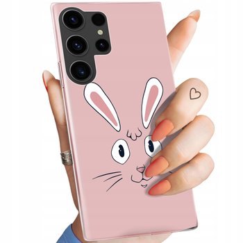 Etui Do Samsung Galaxy S23 Ultra Wzory Królik Zając Bunny Obudowa Pokrowiec - Hello Case