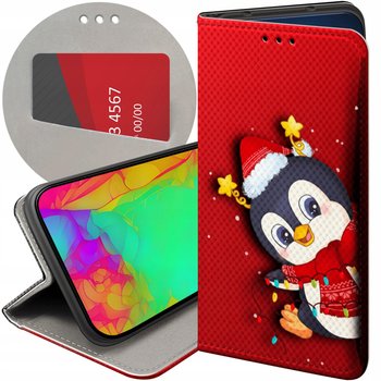 Etui Do Samsung Galaxy S24 Fe Wzory Święta Christmas Mikołaj Pingwin Case - Hello Case