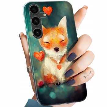 Etui Do Samsung Galaxy S24 Plus Wzory Liski Lisy Fox Obudowa Pokrowiec Case - Samsung