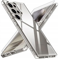 Etui Do Samsung Galaxy S24 Ultra PRZEZROCZYSTE +Szkło 9H | CLEAR CASE 2MM