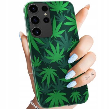 Etui Do Samsung Galaxy S24 Ultra Wzory Dla Palaczy Smoker Weed Joint Case - Samsung