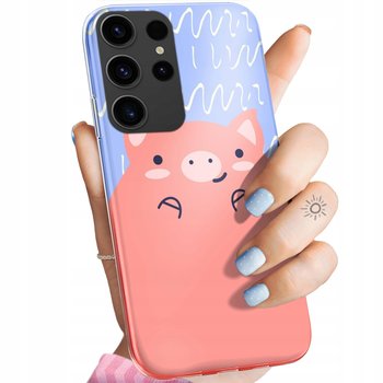 Etui Do Samsung Galaxy S24 Ultra Wzory Świnka Peppa Bajka Obudowa Pokrowiec - Samsung