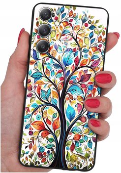 ETUI do Samsung Galaxy S24 WZORY | SILIKONOWE MATT CASE + SZKŁO 9H - Krainagsm