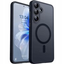 Etui Do Samsung Galaxy S25 Plus Case +Szkło WZMACNIANE 360° Matt Do Magsafe