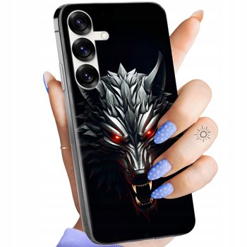 Etui Do Samsung Galaxy S25 Plus Wzory Wiedźmin Witcher Biały Wilk Obudowa - Hello Case