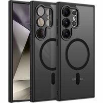 Etui do Samsung Galaxy S25 ULTRA CASE Wzmacniane MATOWE MAGNETYCZNE + SZKŁO Samsung