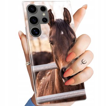 Etui Do Samsung Galaxy S25 Ultra Wzory Konie Kuce Pegazy Obudowa Pokrowiec - Hello Case