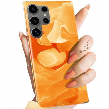Etui Do Samsung Galaxy S25 Ultra Wzory Pomarańczowe Pomarańcze Orange Case - Hello Case