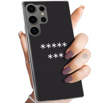 Etui Do Samsung Galaxy S25 Ultra Wzory Z Napisami Napisy Teksty Obudowa - Hello Case