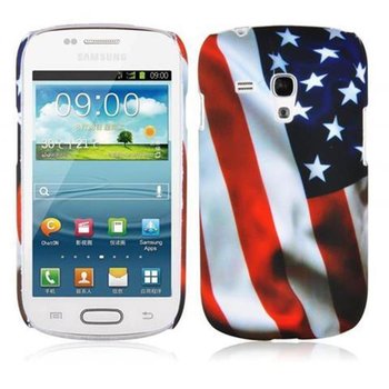 Etui Do Samsung Galaxy S3 MINI Pokrowiec w STARS AND STRIPES Hard Case Cover Obudowa Ochronny Cadorabo - Cadorabo