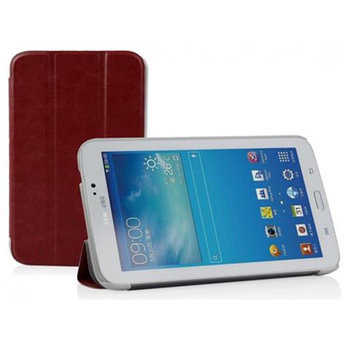 Etui do Samsung Galaxy Tab 3 (7 cala) Pokrowiec w BRĄZOWY DAKTYL Obudowa Portfel Book Case Cover Tablet Cadorabo - Cadorabo
