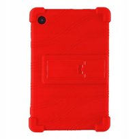 ETUI do Samsung Galaxy Tab A9 LTE X115 X110 8.7 cali SILIKON czerwone Case Pokrowiec Obudowa Futerał
