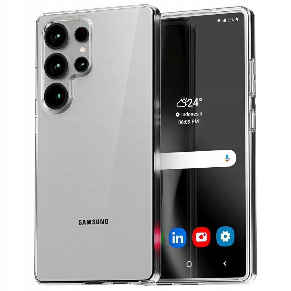 Mercury Mercury Etui Do Samsung S25 Ultra Przeźroczyste