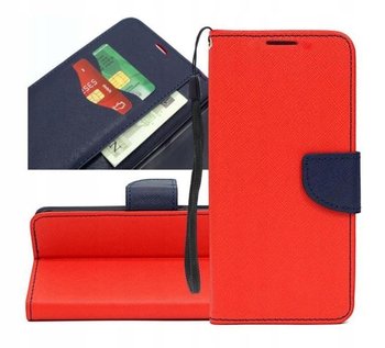 Etui do Sony Xperia X F5121 Fancy Diary czerwony Obudowa Case Futerał Pokrowiec - GSM-HURT
