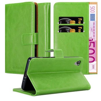 Etui Do Sony Xperia X w Pokrowiec ZIELONA TRAWA Magnet Obudowa Ochronny Case Cover Cadorabo - Cadorabo