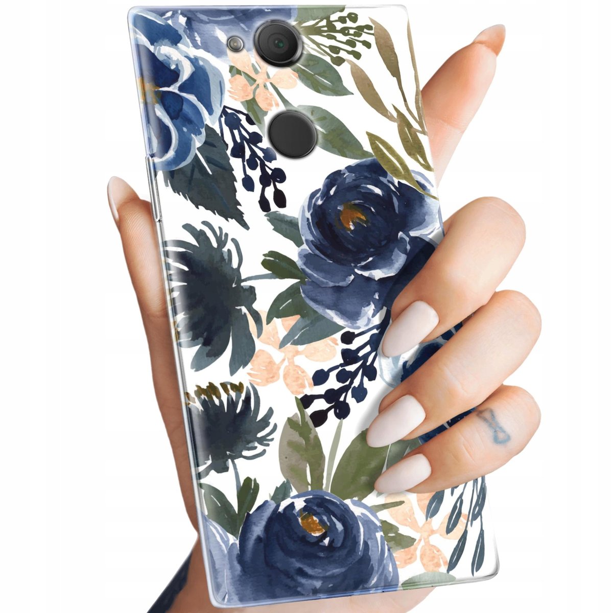 Housse étui Sony Xperia XA2 Ultra - Coque Portefeuille Flip Fleurs - Neuf - K-S-Trade