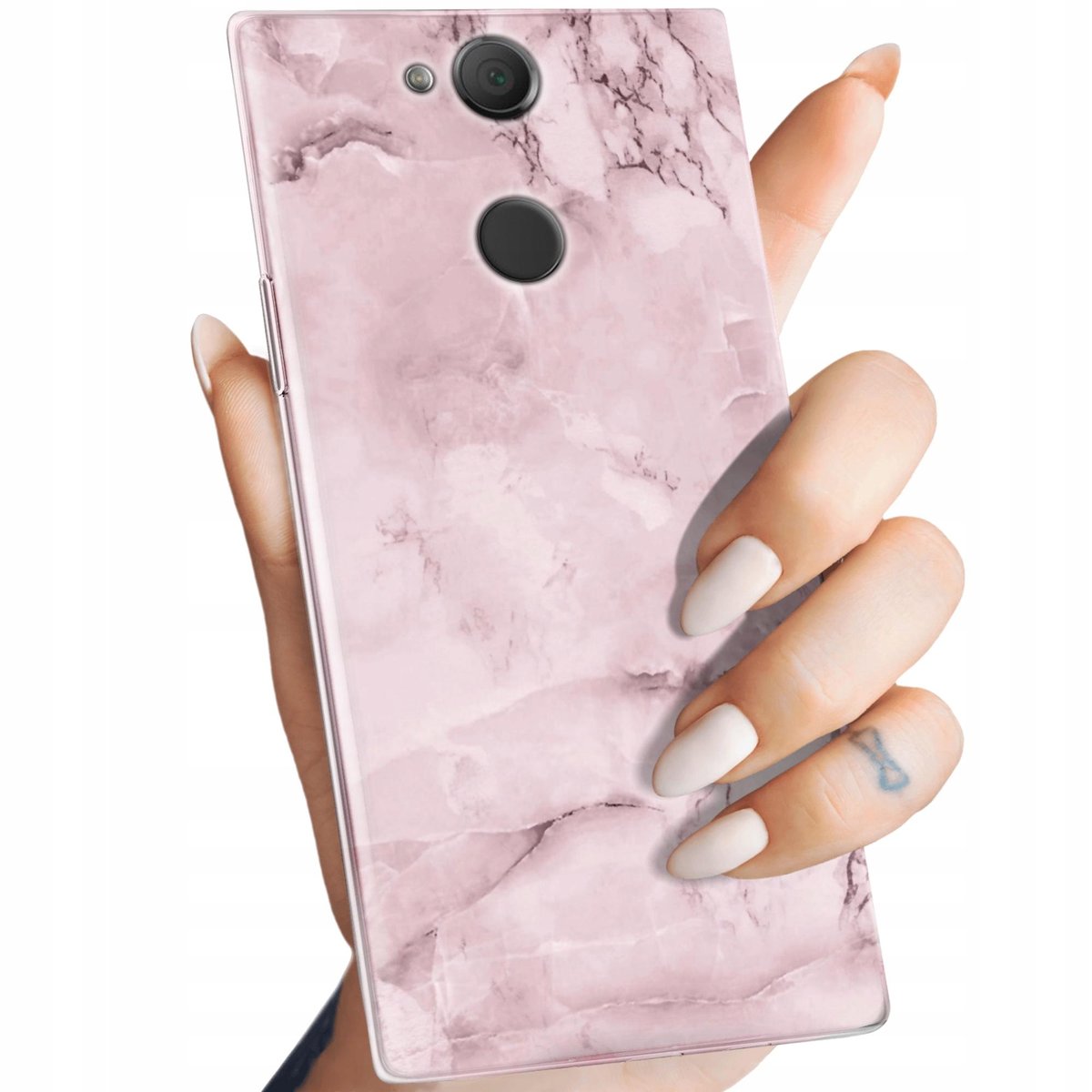 Sony Xperia XA2 Plus Glitter Plastic Hard Case