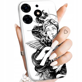 ETUI DO TECNO SPARK 10 PRO WZORY ANIOŁ ANIOŁEK KUPIDYN OBUDOWA POKROWIEC - Hello Case