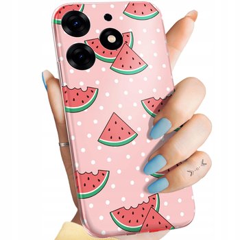 ETUI DO TECNO SPARK 10 PRO WZORY ARBUZ Z ARBUZEM MELON OBUDOWA POKROWIEC - Hello Case