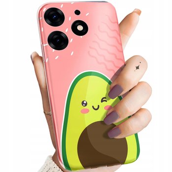 ETUI DO TECNO SPARK 10 PRO WZORY AWOKADO AVOCADO OWOC OBUDOWA POKROWIEC - Hello Case