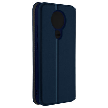 Etui do telefonu Nokia 5.4 z funkcją portfela z klapką Obsługa wideo — ciemnoniebieskie - Avizar