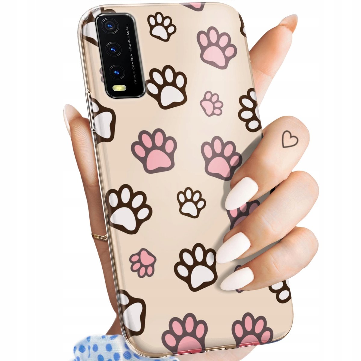 Coque Livre Flip Pour Vivo Y20s / Y11s - Bleu - TPU Souple - Marque MTB