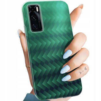 Etui Do Vivo Y70 Wzory Zielone Grassy Green Obudowa Pokrowiec Case - Hello Case