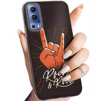 Etui do vivo y72 5g wzory rockowe rock rock and roll gitara punk obudowa - Hello Case