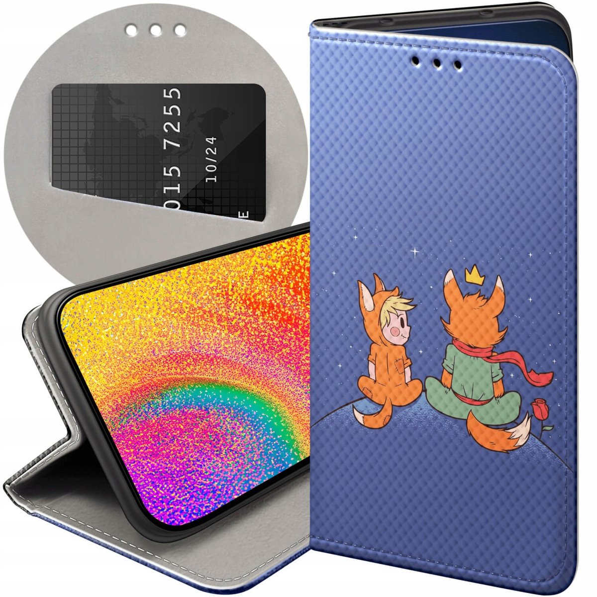 Tumundosmartphone Custodia A Libro Con Finestra E Supporto Per Xiaomi 11T 5G E 11T Pro 5G – Nero