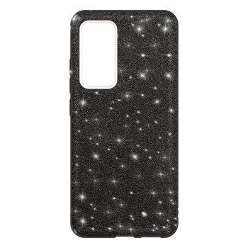 Etui do Xiaomi 12 i 12X Półsztywne Silikonowe Zdejmowane Glitters czarne - Avizar