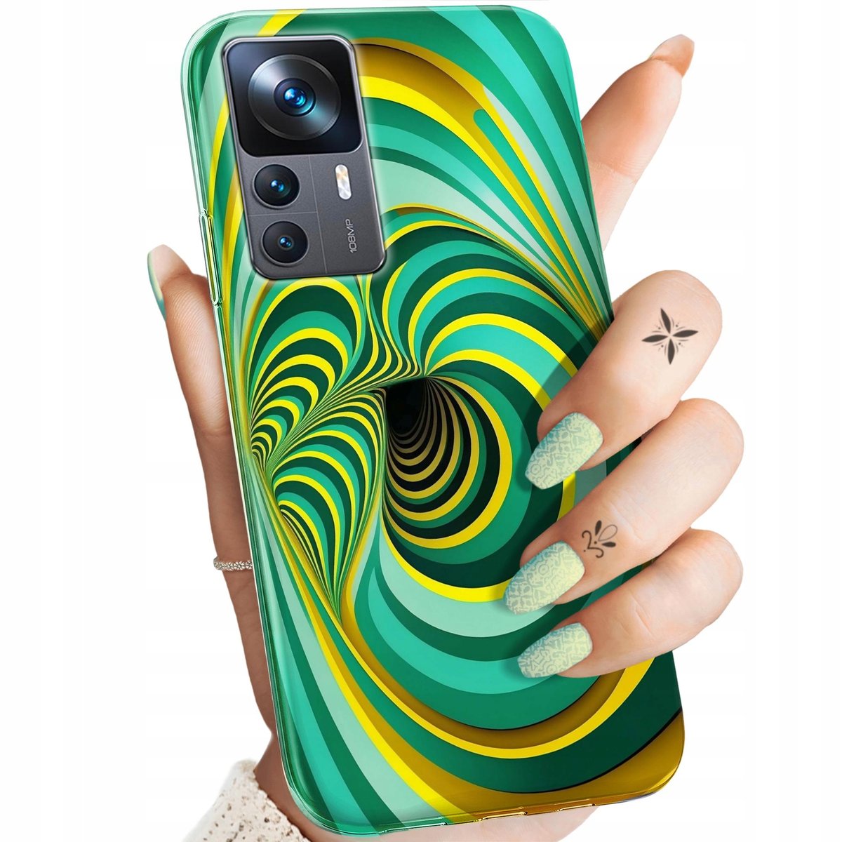 Movilshop Custodia per [ Xiaomi 12T - 12T Pro ] Disegno Autentico [ Vecchia Mappa Mondi] in Silicone Flessibile Trasparente Cover Case Cover Gel per Smartphone