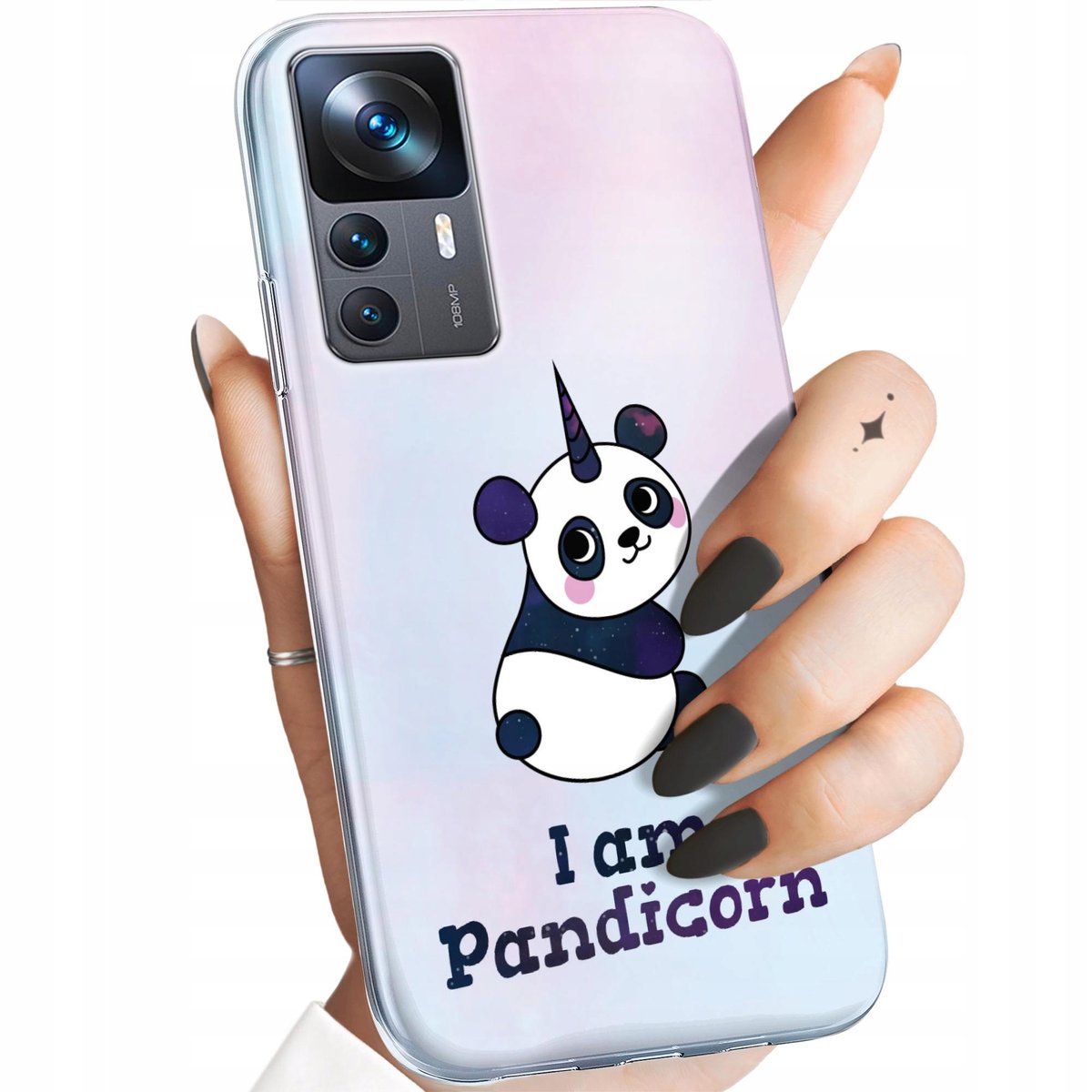 Movilshop Custodia per [ Xiaomi 12T - 12T Pro ] Disegno autentico [ Don't Call Me - Disegno Pop Art ] in silicone flessibile trasparente Custodia Case Cover Gel per Smartphone