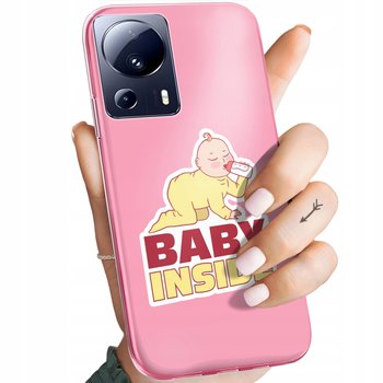 ETUI DO XIAOMI 13 LITE / CIVI 2 WZORY CIĄŻOWE PREGNANT BABY SHOWER OBUDOWA - Inny producent