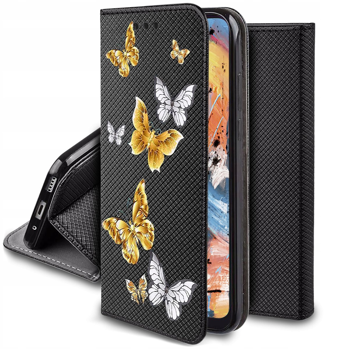 Etui Do Xiaomi 13t 13t Pro Magnet Wzory Case Portfel SzkŁo Ochronne 9h Krainagsm Sklep 9709