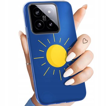 ETUI DO XIAOMI 14 WZORY SŁOŃCE PLANETY SUN OBUDOWA POKROWIEC CASE - Hello Case