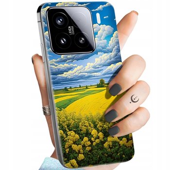 Etui Do Xiaomi 15 Wzory Chmury Niebo Błękit Obudowa Pokrowiec Case - Hello Case