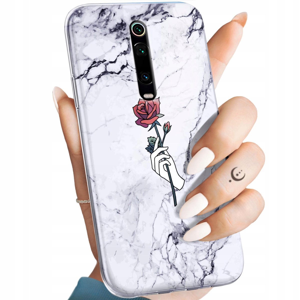 HomiTunky Custodia per Cellulare Girocollo per Oppo Find X2 Pro Tracolla - Collana/Necklace Cordoncino,Practical Stylish Trasparente Silicone TPU
