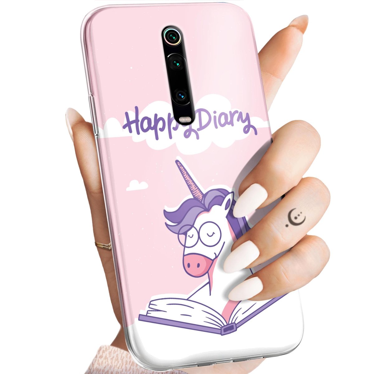 Cover Collana per Cellulare Compatibile con Xiaomi Mi 9T (Pro) / Redmi K20 ( Pro) Custodia Trasparente Silicone con Cordino Necklace Case Antiurto Cover Custodia da Collo Custodia con Cordino, Nero