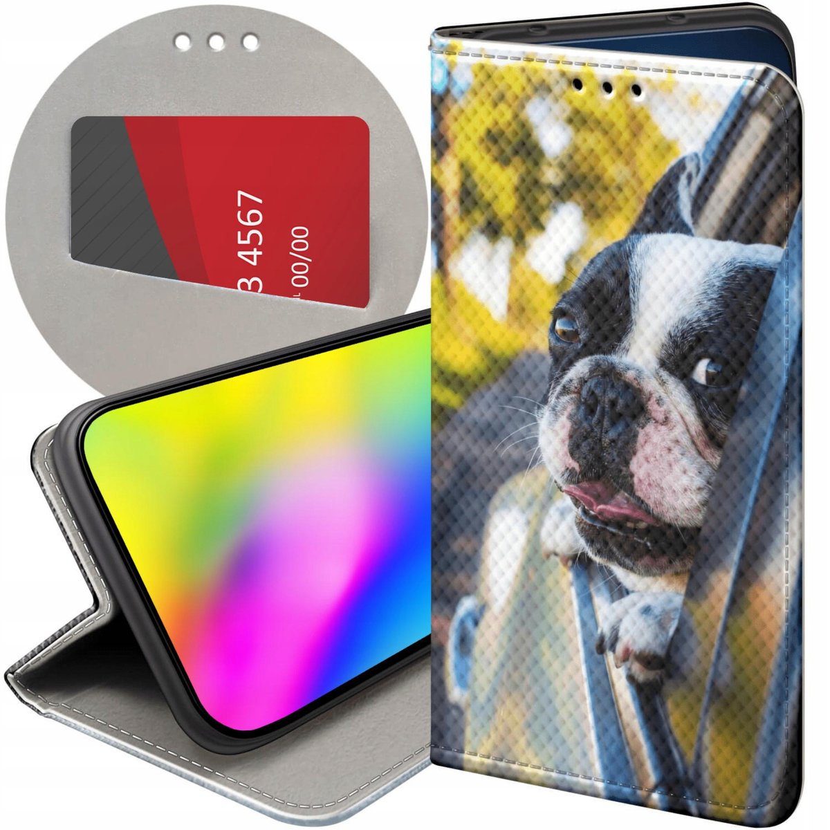Custodia Portafoglio Chocoyi In Pelle PU Per Xiaomi Mi 9T / Mi 9T Pro / Redmi K20 / K20 Pro – Con Slot Carte E Supporto - 2