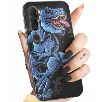Etui Do Xiaomi Mi Note 10 / 10 Pro Wzory Dinozaury Reptilia Prehistoryczne - Hello Case