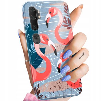 ETUI DO XIAOMI MI NOTE 10 / 10 PRO WZORY FLAMING FLAMINGI PTAKI OBUDOWA - Hello Case